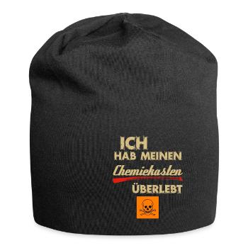 chemie, chemiekasten, chemielabor, c1, Kosmos, ret - Jersey-Beanie - Schwarz - Vorne