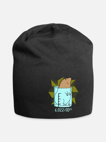 chemistry - Jersey Beanie - black