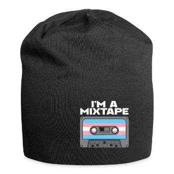 LBGT Flag Gay Pride Human I’m a Mixtape - Bonnet en jersey - noir - Devant