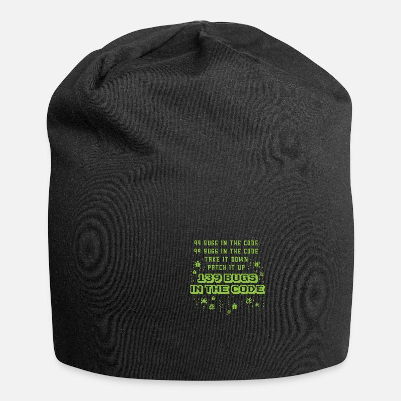 99 Bugs im Code Programmer Source Coding Desig - Jersey-Beanie - Schwarz
