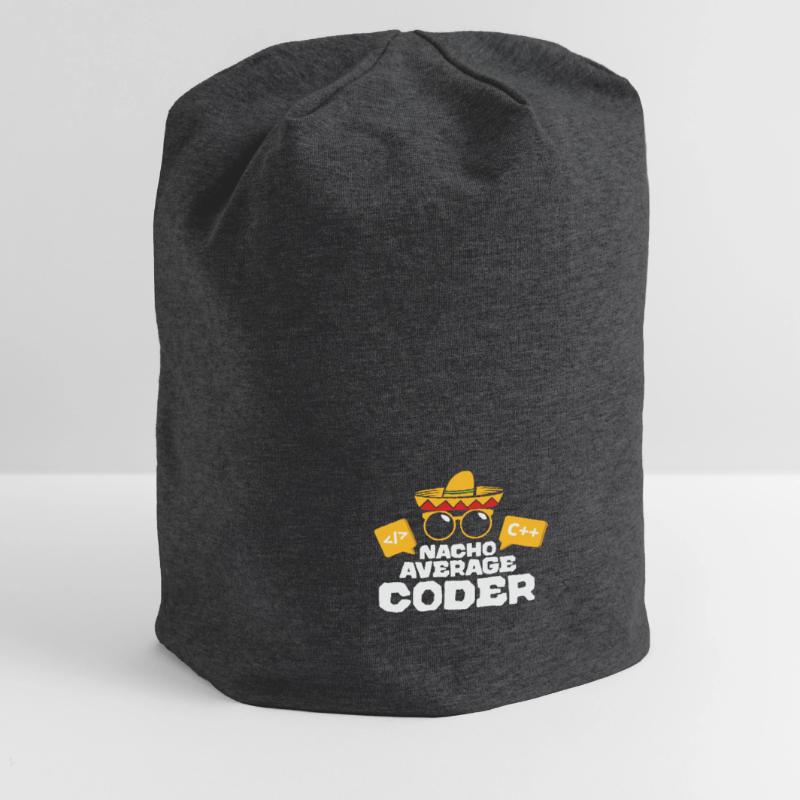 Nacho Average Coder Coding Taco Mexican Programmer Jersey-Beanie