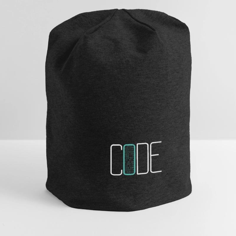 Coding Coder Developer Computer Nerd Quote Jersey Beanie