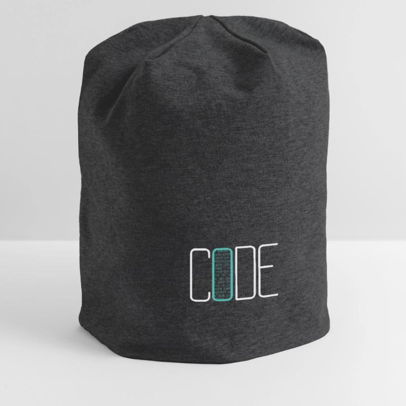 Coding Coder Developer Computer Nerd Quote Jersey Beanie