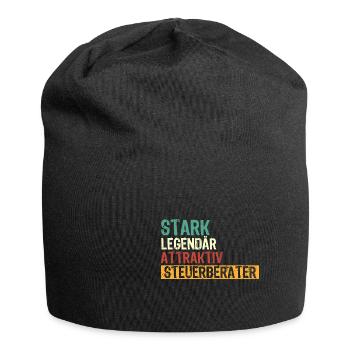 STARK LEGENDÄR ATTRAKTIV STEUERBERATER - Jersey-Beanie - Schwarz - Vorne