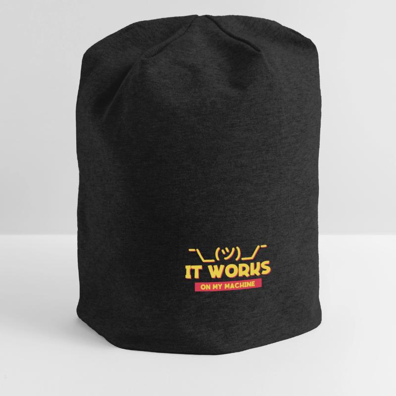 IT-Support und Programmierer-Witz für Coder Jersey-Beanie