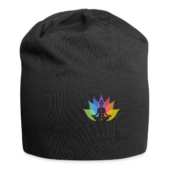 Chakra - Chakras, Bouddha, Bouddhisme, Yoga - Bonnet en jersey - noir - Devant