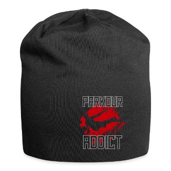 Parkour Addict - Jersey-Beanie - Schwarz - Vorne