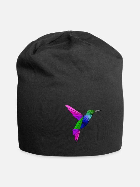 hummingbird - Jersey-Beanie - Schwarz