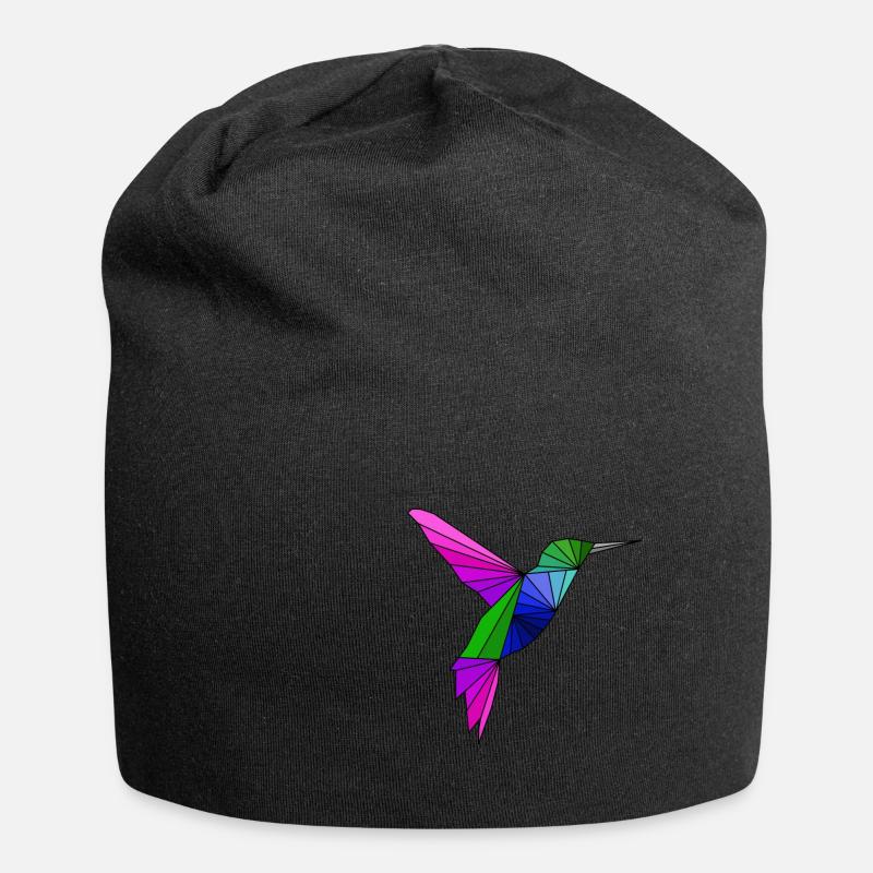 hummingbird - Jersey-Beanie - Schwarz