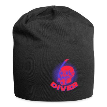 Tauchen Taucher Tauchsport Geschenk - Jersey-Beanie - Schwarz - Vorne