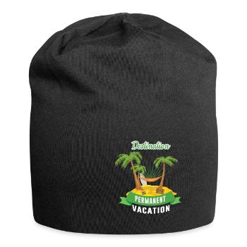 Pension de pension - Bonnet en jersey - noir - Devant