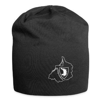 Ostpreußen Wappe Elschaufel Geschenk Landkarte - Jersey-Beanie - Schwarz - Vorne