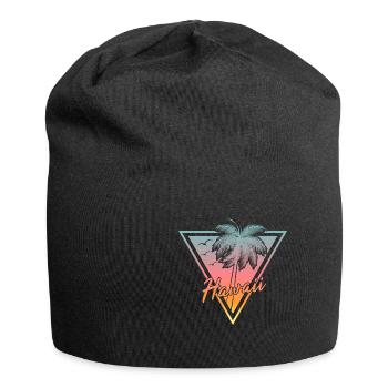 hawaii - Jersey-Beanie - Schwarz - Vorne
