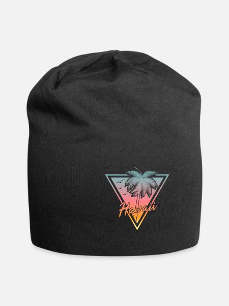 hawaii - Jersey-Beanie - Schwarz