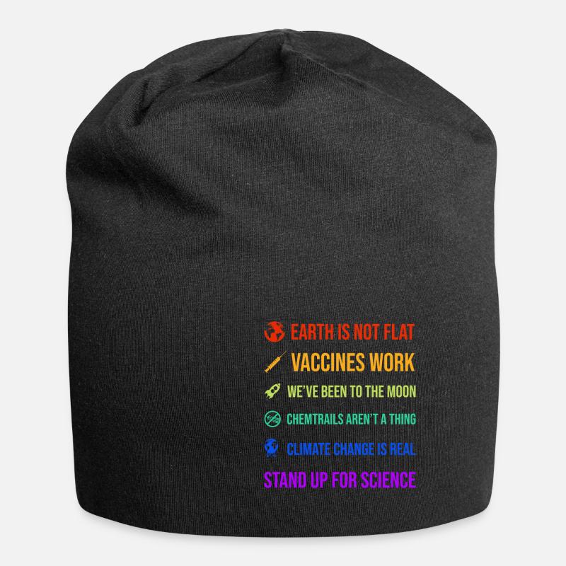 Science - Jersey-Beanie - Schwarz