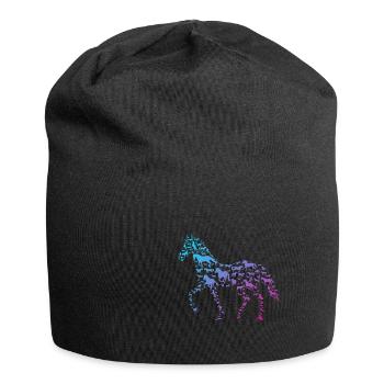 Cadeau d'équitation - Bonnet en jersey - noir - Devant