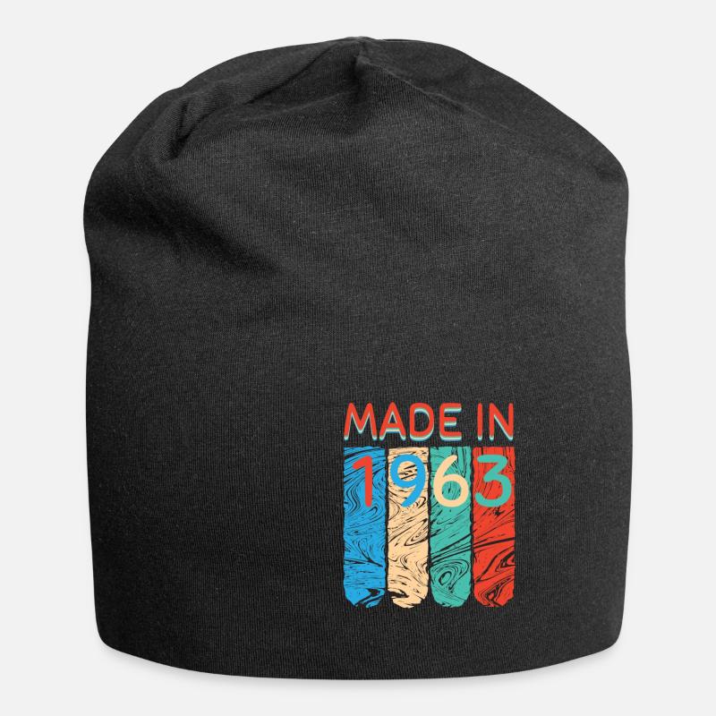 Fabriqué en 1963 - Bonnet en jersey - noir
