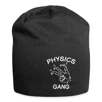 Physiker Physik Physician - Jersey-Beanie - Schwarz - Vorne