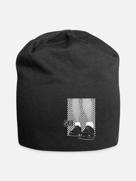 Ska graphic - Vêtements Trojan - Bonnet en jersey - noir