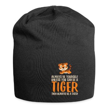 Always Be Yourself Unless You Can Be A Tiger - Jersey Beanie - black - Front