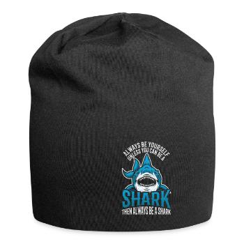 Always Be Yourself Unless You Can Be A Shark - Bonnet en jersey - noir - Devant