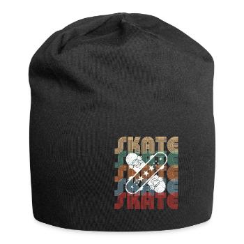 Skaters - skateboard, board, halfpipe - Jersey Beanie - black - Front