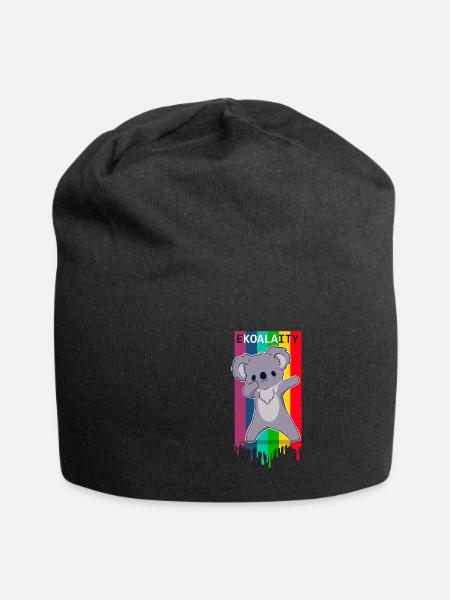 EKOALAITY - Jersey-Beanie - Schwarz