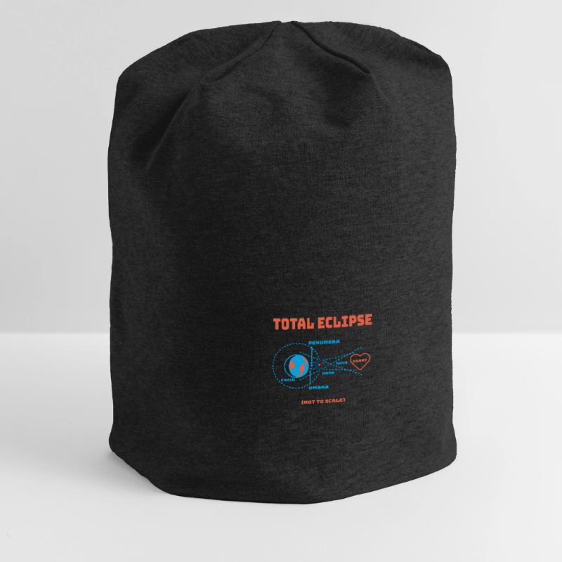 Total Eclipse Earth lunar eclipse solar system Jersey Beanie