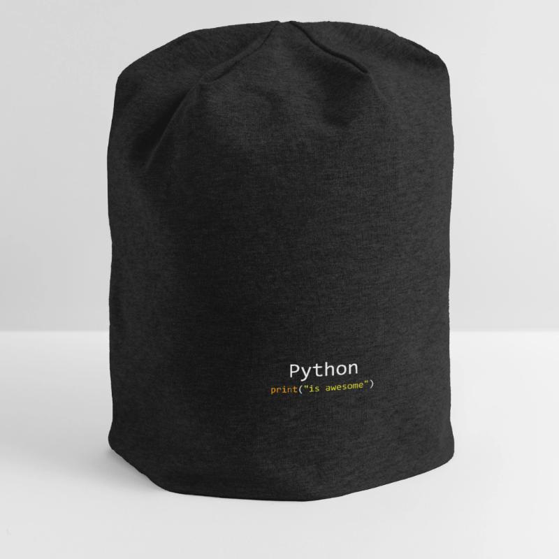 Python is awesome Jersey Beanie