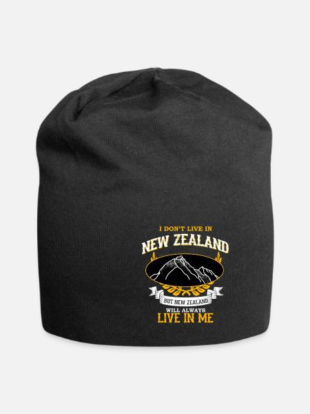 New Zealand - Jersey Beanie - black