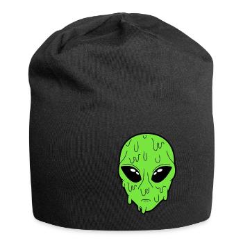 Alien - Jersey-Beanie - Schwarz - Vorne