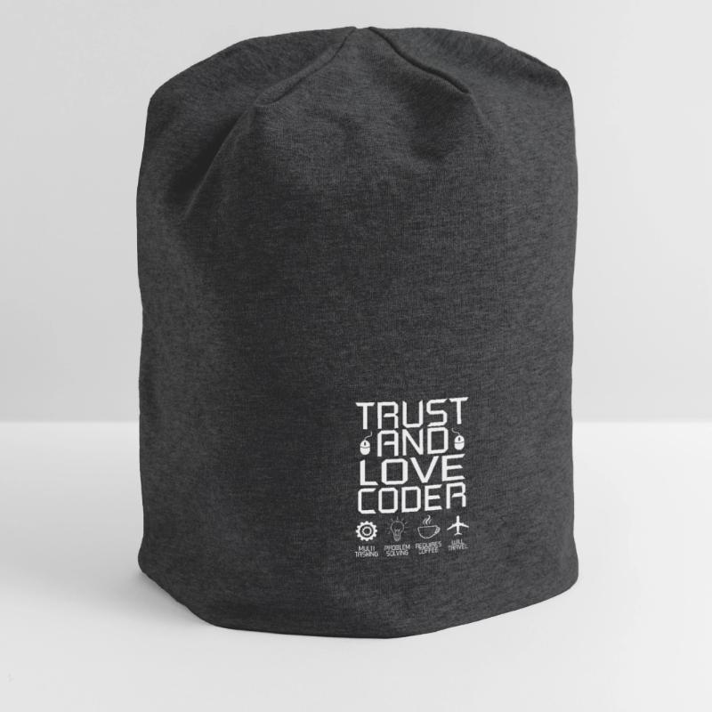 Coder programmer coffee developer gift Jersey Beanie