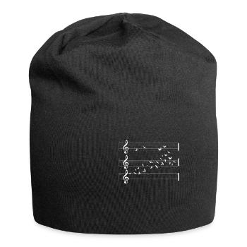 Musique Orchestre Oiseaux Chef Choeur Cadeau Gratuit - Bonnet en jersey - noir - Devant