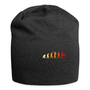 BBQ Evolution - Barbecue, grillen, Grill - Jersey-Beanie - Schwarz - Vorne