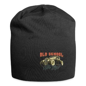 HOT ROD Hot Rod Geschenk - Jersey-Beanie - Schwarz - Vorne