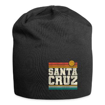 Santa Cruz Sunset California Vacation - Jersey Beanie - black - Front
