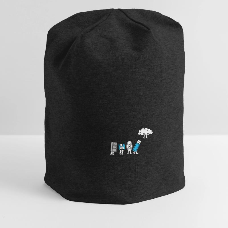 Cloud Computing Evolution Computer Entwicklung Jersey-Beanie