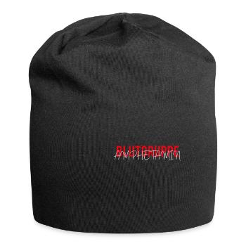 Blutgruppe AMPHETAMIN Speed Feiern Geschenkidee - Jersey-Beanie - Schwarz - Vorne