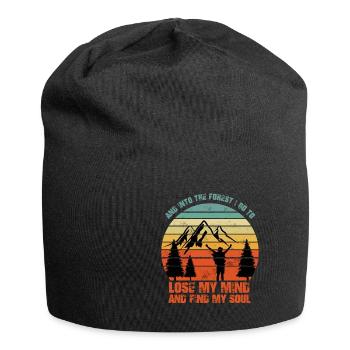 Into The Forest Lose My Mind Find My Soul - Jersey Beanie - black - Front