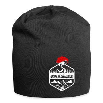 Schwarzwaldbub Wandern Geschenke Bollenhut Berge - Jersey-Beanie - Schwarz - Vorne