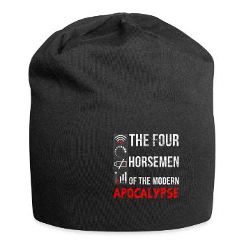 Modern apocalypse - Jersey Beanie - black - Front