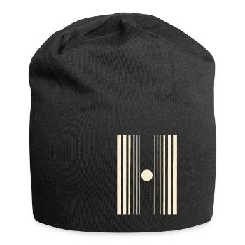Effet doppler de conception Nerd - Bonnet en jersey - noir - Devant