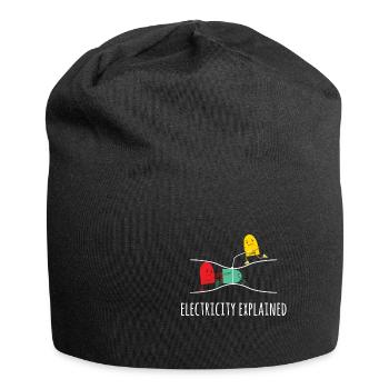 Electricity Explained Electricity Explained - Electricity - Jersey Beanie - black - Front