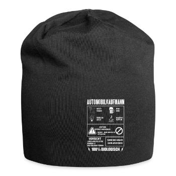 AUTOMOBILKAUFMANN Spruch Beruf Sarkasmus Lustig - Jersey-Beanie - Schwarz - Vorne