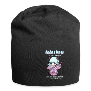 Anime est comme Latin I Creepy Cute Witch - Bonnet en jersey - noir - Devant