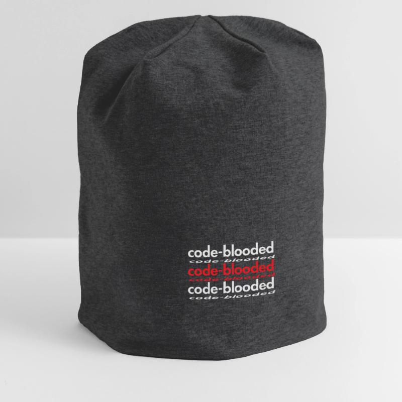 Code Blooded Programmer Coding Computer Science Jersey-Beanie