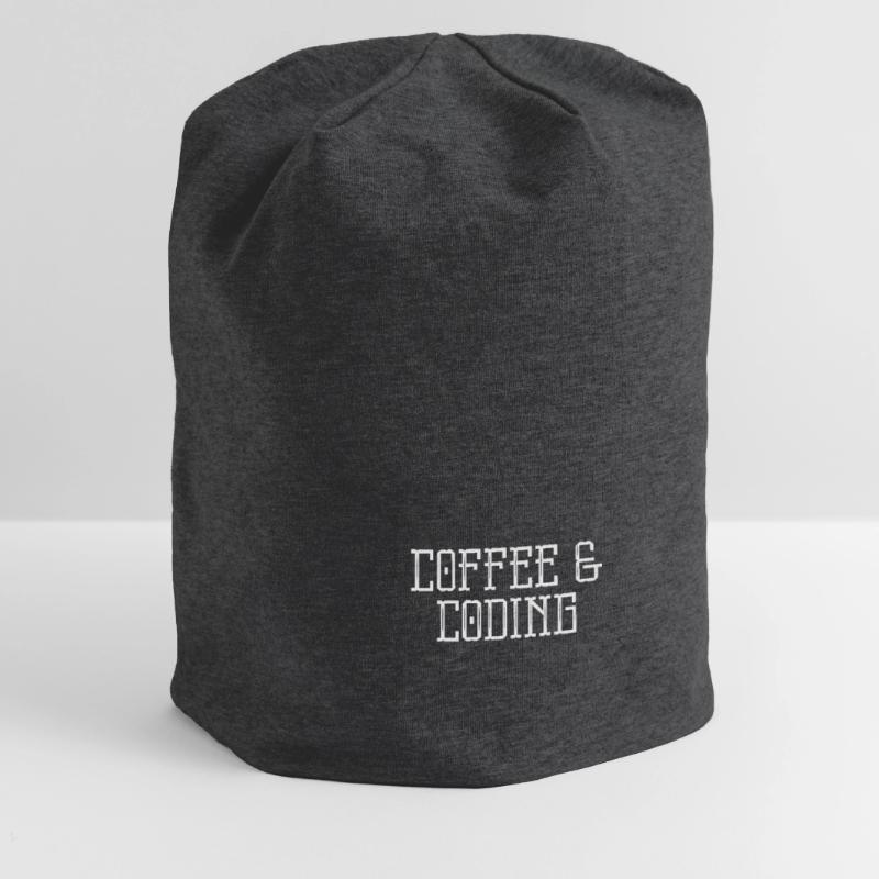 Coffee & Coding Coder who loves coffee Jersey-Beanie