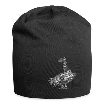 Breakdance Sillhouette Street Dance Breakdance Ges - Jersey-Beanie - Schwarz - Vorne