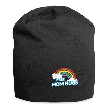 Maman gratuite Hugs Rainbow - Bonnet en jersey - noir - Devant
