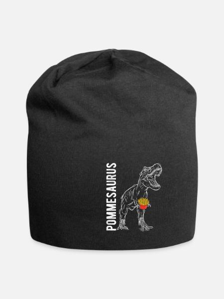 Pommes Frites Pommes Liebhaber Pommes Fritten Spru - Jersey-Beanie - Schwarz